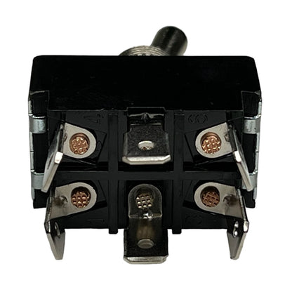 Philmore 30-320 Heavy Duty Toggle Switch DPDT On-On, 20A@125VAC / 10A@277VAC, QC Terminals