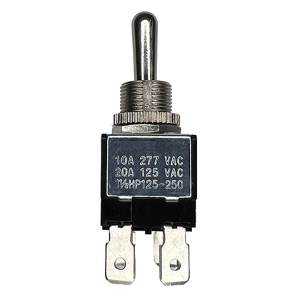 Philmore 30-325 Heavy Duty Toggle Switch DPDT On-Off-On, 20A@125VAC / 10A@277VAC, QC Terminals