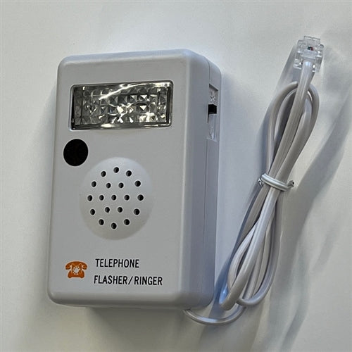 GC 30-7525 Visual Telephone Alert Strobe Flasher ** Analog Telephone Line Only, Not Compatible with PBX/Digital **
