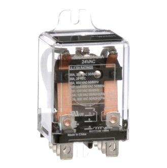 Schneider 300XBXC1-24A Relay 24VAC DPDT 30A@300VAC/28VDC, 15A@600VAC, Flange Mount, UL/CSA