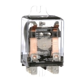 Schneider 300XBXC1-24D Relay 24VDC DPDT 30A@300VAC/28VDC, 15A@600VAC, Flange Mount, UL/CSA