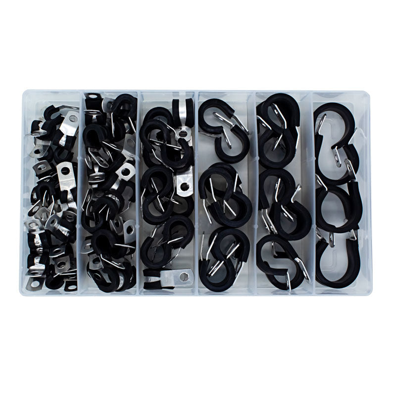 PICO 30601-91 Rubber Insulated Aluminum Clamps Kit, 80-Piece