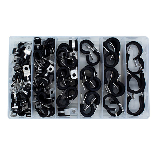 PICO 30601-91 Rubber Insulated Aluminum Clamps Kit, 80-Piece