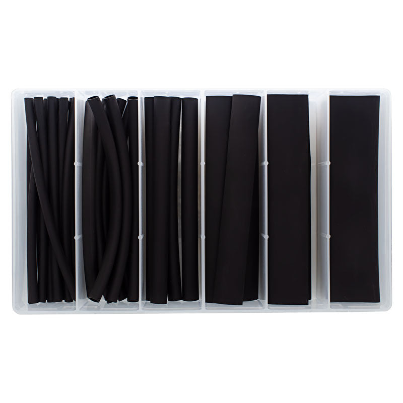 PICO 30602-91 3:1 Black Dual Wall Shrink Tube Kit, 30-Piece