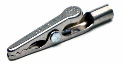 Mueller BU-30BL Miniature Steel Alligator Clip with Barrel, 5AMP