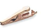 Mueller BU-30C Miniature Alligator Clip, Solid Copper, 5AMP
