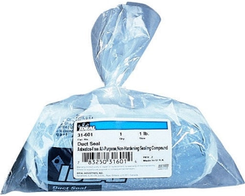 Ideal 31-601 Duct Seal Sealing Compound, 1LB Block, Seals Around Junction Boxes, Flashings and Service Entrances