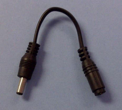 Circuit-Test 310-652 Coaxial Power Plug Adapter, 2.5mm x 5.5mm Jack to 2.1mm x 5.5mm Plug, DC Power