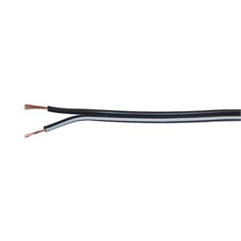 Circuit-Test 310-997 Black Speaker / Power Wire 22AWG with White Tracer Line