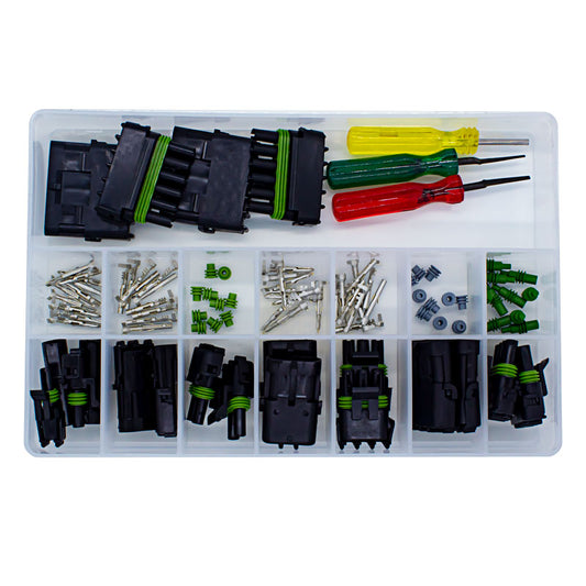 PICO 31503-91 Weather Pack Connectors & Tools Kit, 93-Piece