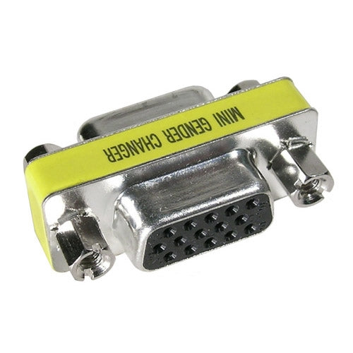 Mode 32-023HD-0 RS232 15 Pin Hi-Density VGA Adapter (Female to Female)