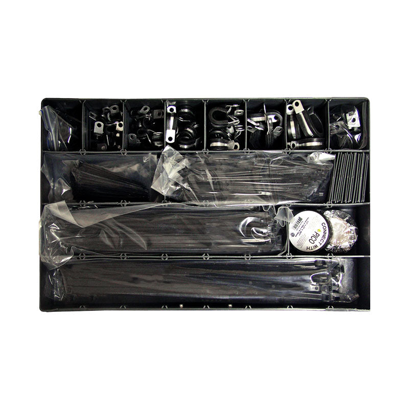PICO 32015-91 Cable Tie & Clamp Kit, 747-Piece