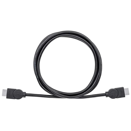 Manhattan 323215 High Speed HDMI Cable with Ethernet, Hec, Arc, 3D, 4k@30Hz, HDMI Male to Male, Shielded, Black, 6.6ft