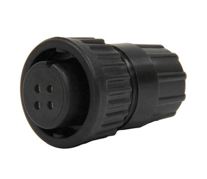 Conxall 3282-4SG-3DC Connector 4 Pin Female Cable Plug, IP67 Certified, 20AWG Gold Plated Contacts, Solder Style