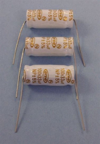 Rubycon 33uF 50VDC Non Polarized Capacitor 33UF50VNTT