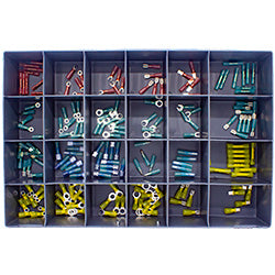 PICO 34006-91 Heat-Shrink Insulated Terminals Kit, 180-Piece