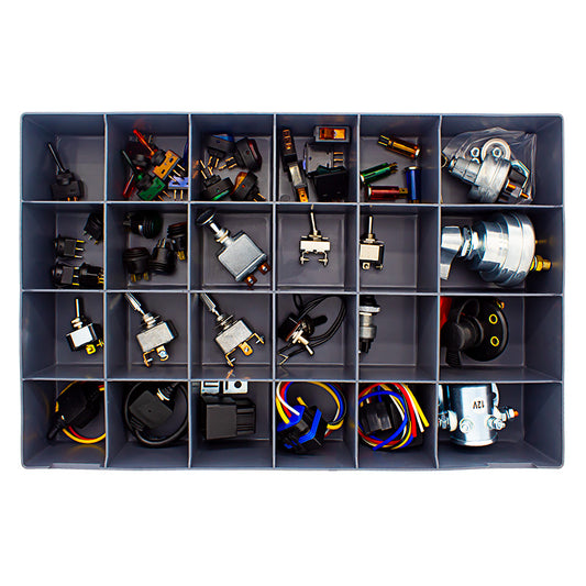PICO 34011-91 Pro Series Relays & Switches Kit, 45-Piece