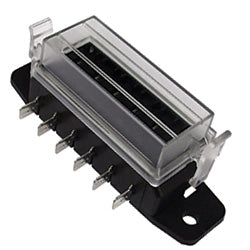 PICO 3411-11 6 Way Fuse Block with Dust Cover, 1-Piece
