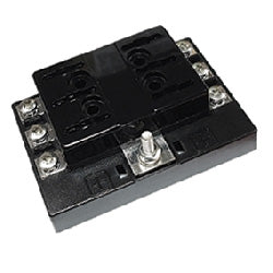 PICO 3413-11 6 Way Fuse Block with Screw Terminals, 1-Piece