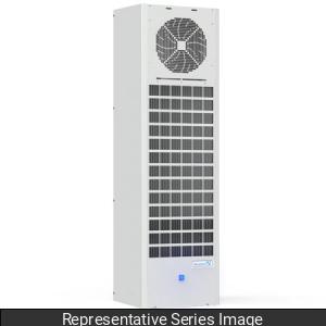 Hammond DTS3641CA460LG Indoor Side-Mount Air Conditioner, 25,526 BTU/h, 460V, NEMA 12/IP54, RAL 7035 Light Gray.