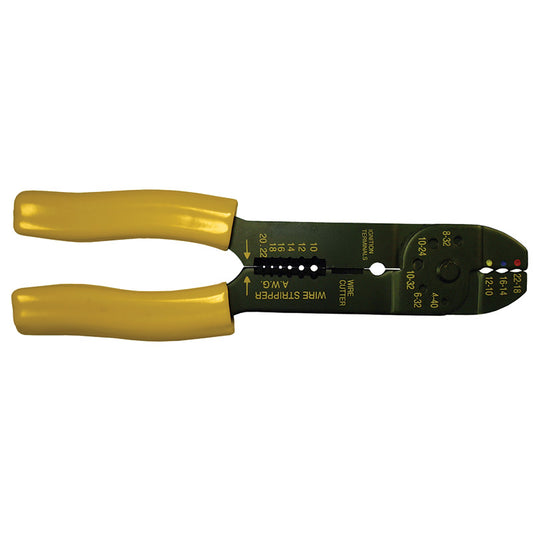PICO 350-11 22-10 AWG Non-Insulated, Insulated, Ignition Cut-Strip-Crimp Tool, 1-Piece