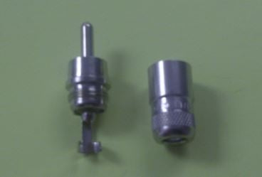 Switchcraft 3502 RCA Shielded Metal Phono Plug, Terminals Crimped or Soldered, Nickel Plated Copper Alloy Body & Handle