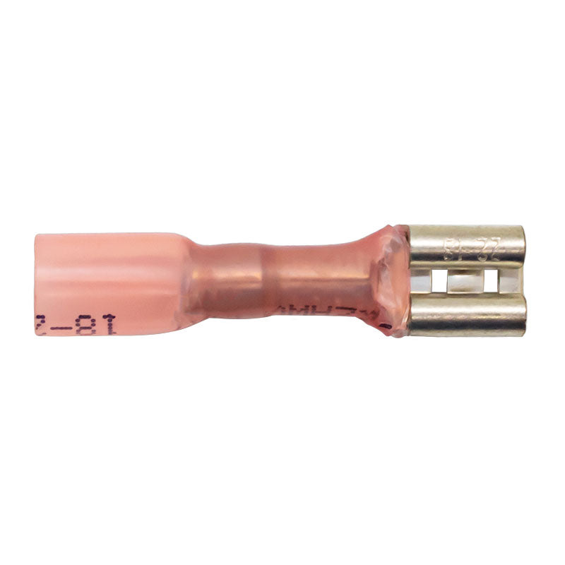 PICO 3555-36 22-18 AWG Crimp-Solder-Seal Female Quick Connectors, 100-Piece