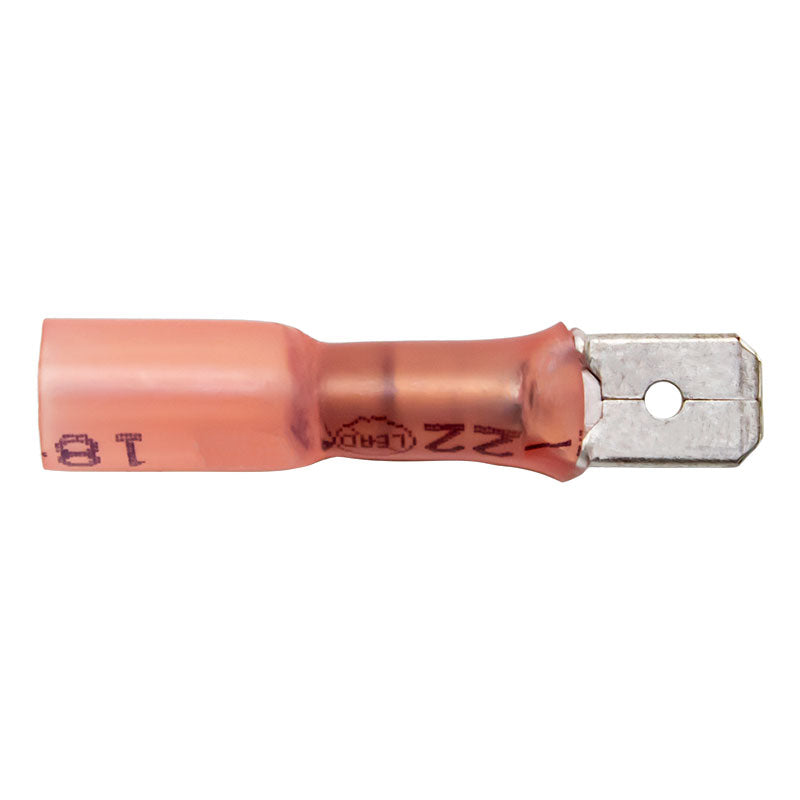 PICO 3556-15 22-18 AWG Crimp-Solder-Seal Male Quick Connectors, 25-Piece
