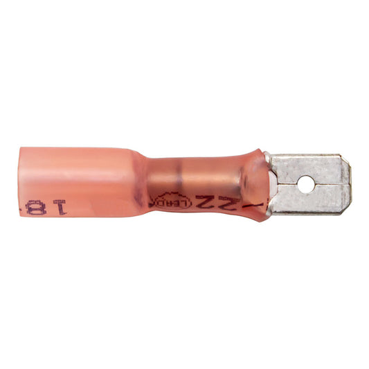 PICO 3556-15 22-18 AWG Crimp-Solder-Seal Male Quick Connectors, 25-Piece