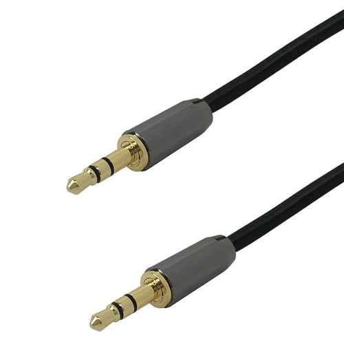 Phantom Cables 35MM25FT Premium 3.5mm Stereo Male to Male Cable 22AWG, Plenum, 25ft