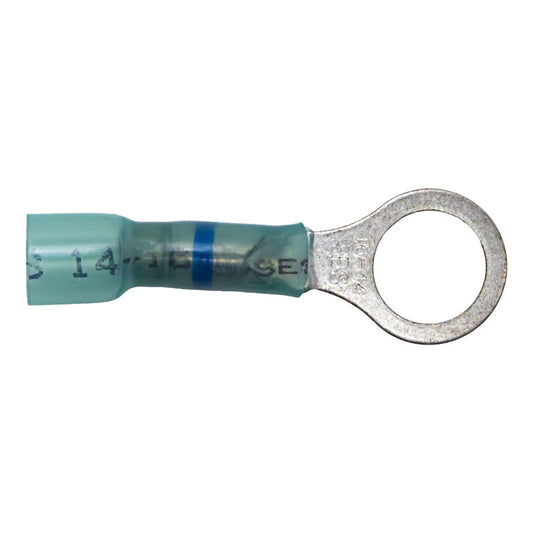 PICO 3609-15 16-14 AWG 3/8" Crimp-Solder-Seal Ring Connectors, 25-Piece