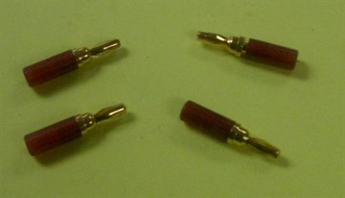 Pomona Miniature Single Red Banana Plug 3690-2 5 Amp Maximum