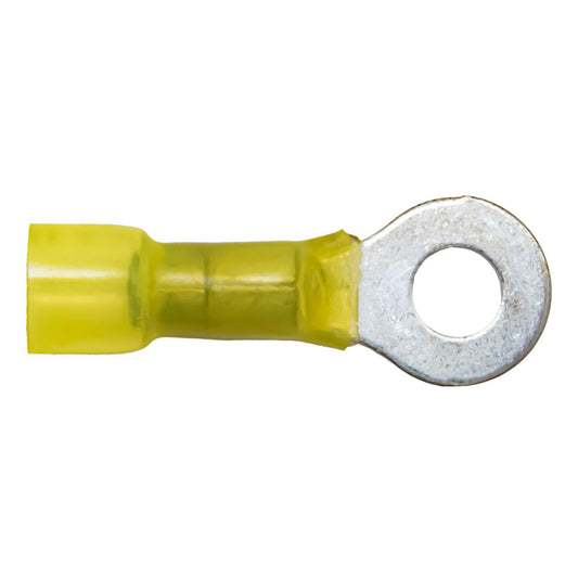 PICO 3706-15 12-10 AWG 1/4" Crimp-Solder-Seal Ring Connectors, 25-Piece