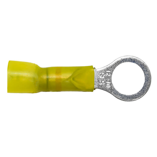 PICO 3709-15 12-10 AWG 3/8" Crimp-Solder-Seal Ring Connectors, 25-Piece