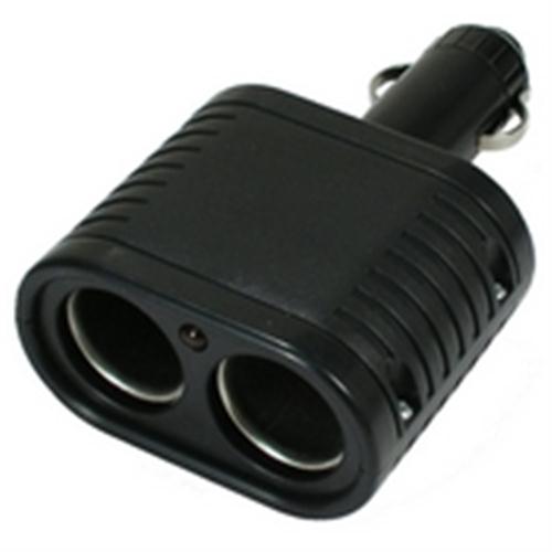 PICO 3925-11 2 Way Auto / Lighter Adapter with Indicator Light & Fuse, 12-24VDC