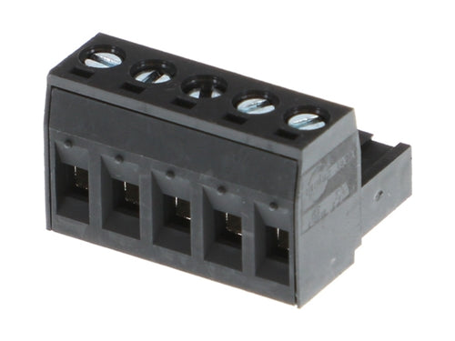 Molex 39530-0005 5.08mm 5 Position Euro Plug / Terminal Block, Right Angle, 05CCT