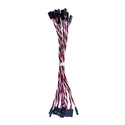 Osepp 3PIN-01 3 Pin Jumper Cable with 3 Pin JST Re Connectors, 10/Pack, Arduino