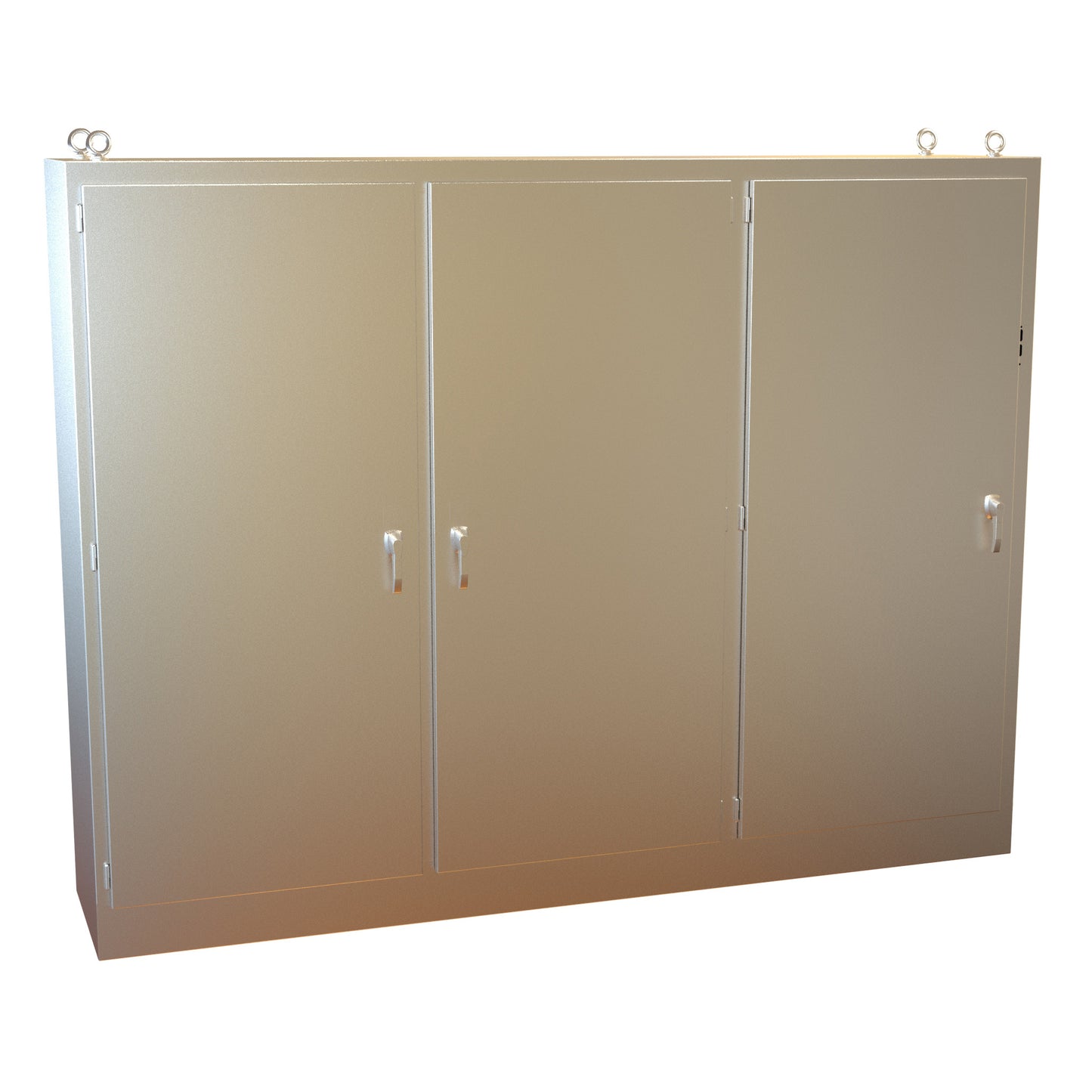 Hammond 3UHD9011924N4SS N4X 304 Stainless Steel Multi-Door Freestanding Disconnect Enclosure 90" x 118.25" x 24"
