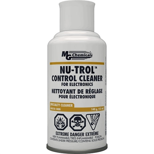 MG Chemicals 401B-140G Nu-trol Control Cleaner, for Cleaning Audio Potentiometers; Audio Use