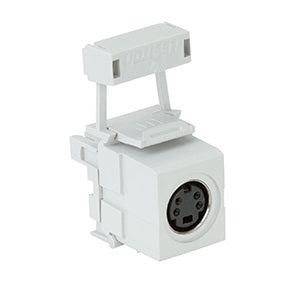 Leviton 40734-SVW Quickport S-Video Module White *CLEARANCE*
