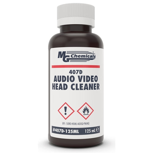 MG Chemicals 407D-125ML Audio/Video Head Cleaner for Electronics