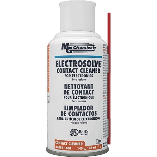 MG Chemicals 409B-140G Electrosolve Contact Cleaner Zero Residue