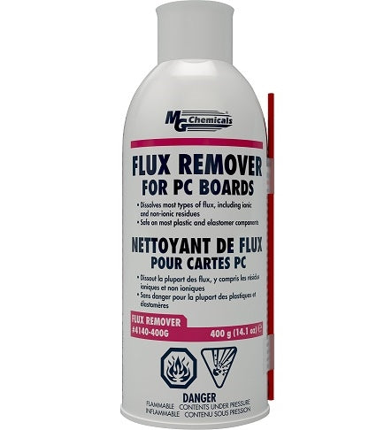 MG Chemicals 4140-400G Flux Remover for PC Boards (Aerosol)