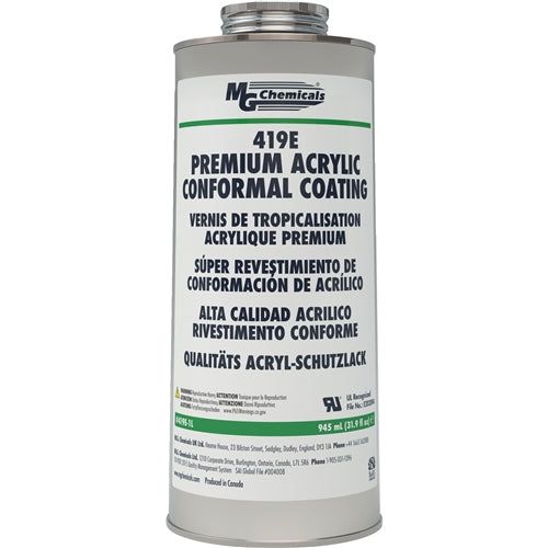 MG Chemicals 419E-1L Premium Acrylic PCB Conformal Coating