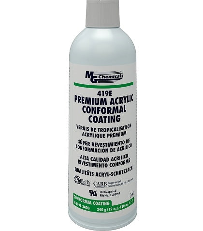 MG Chemicals 419E-340G Circuit Board Premium Acrylic Conformal Coating Spray
