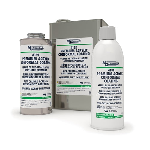 MG Chemicals 419E-340G Circuit Board Premium Acrylic Conformal Coating Spray