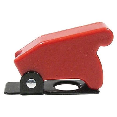 Mode 42-903-0 Red Safety Cover / Toggle Guard for Toggle Switch, 12mm Mounting Size
