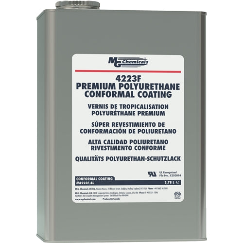 MG Chemicals 4223F-4L Premium Polyurethane Conformal Coating
