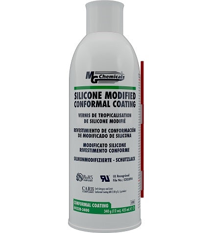 MG Chemicals 422B-340G Silicone Modified Conformal Coating Aerosol