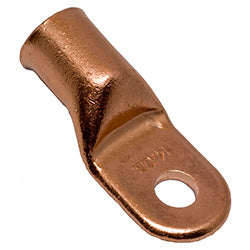 PICO 4236U-12 4 AWG 1/4" Non-Plated Tubular Lug, 2-Piece